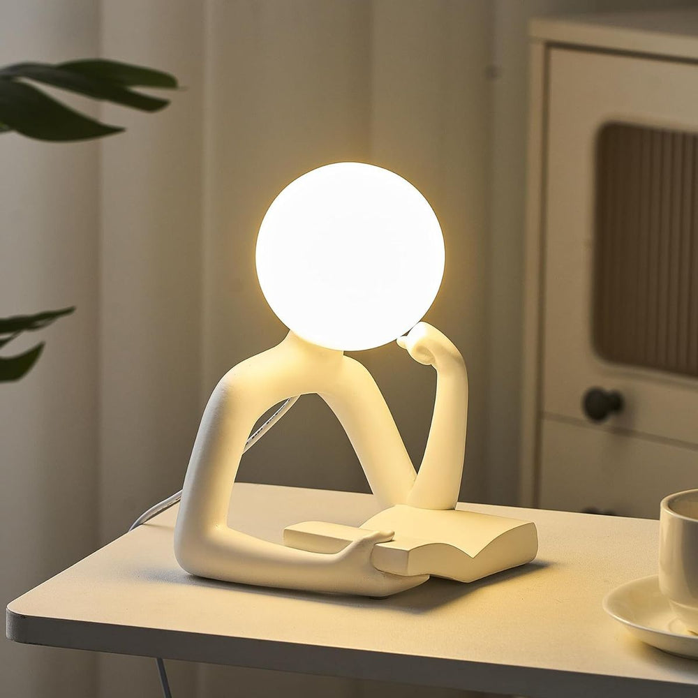 AWNR Abstract Thinker Statue Night Light