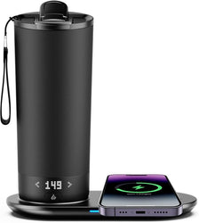 VFZO Smart Self-Heating Coffee Mug & Wireless Charging Station
