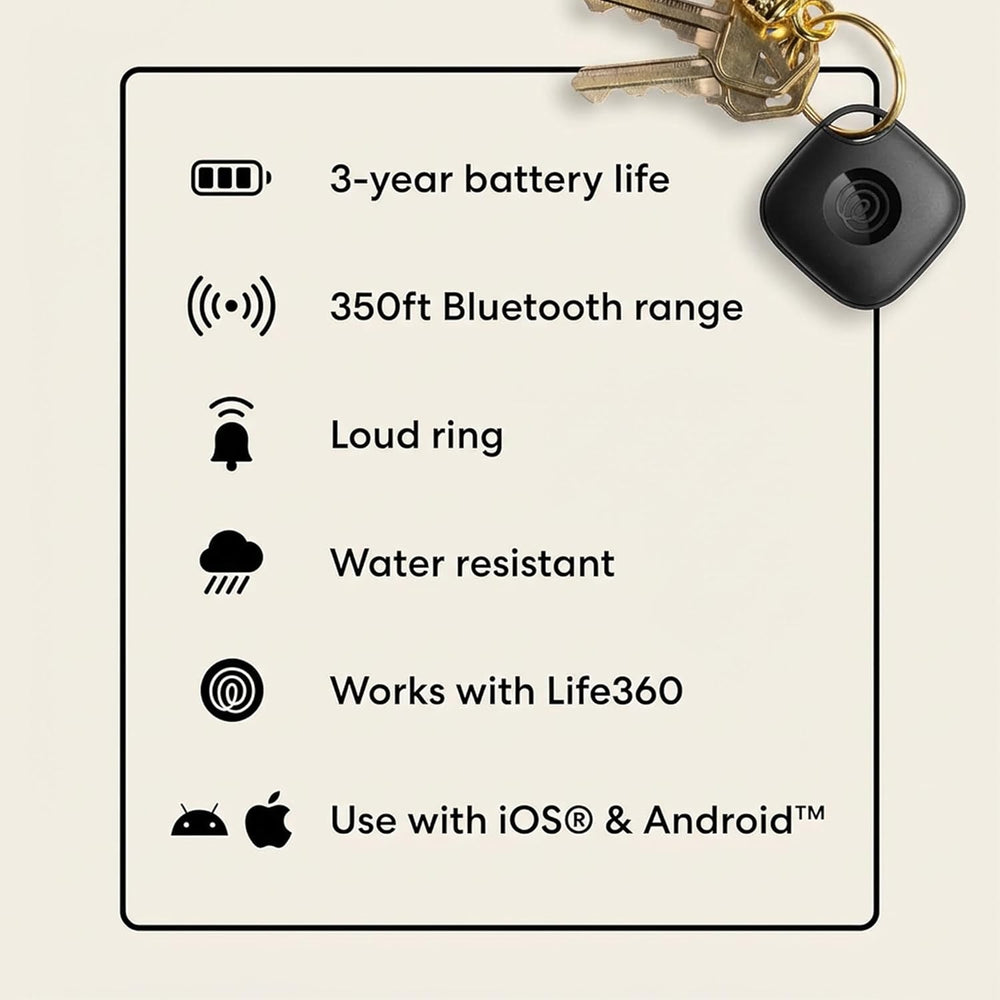 Life360 Tile Bluetooth Tracker & Item Locator