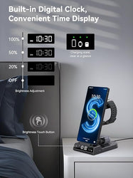 Ultimate 3-in-1 Wireless Charging Station for Samsung Galaxy