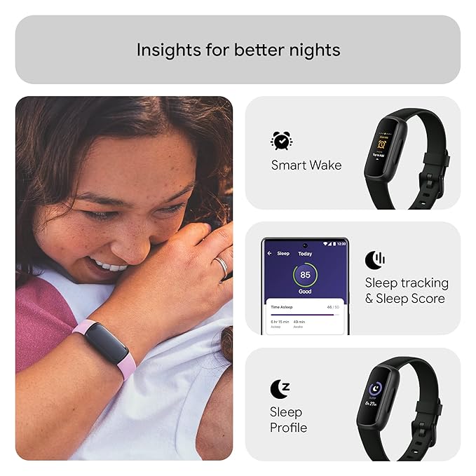 1.10" AMOLED Fitness Tracker Smartwatch (IP68 Waterproof)