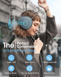 MUSICOZY Bluetooth Earmuff Headphones