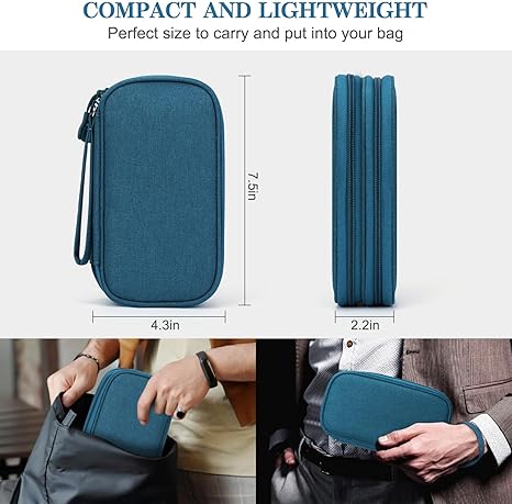 FYY Compact Travel Electronic Organizer