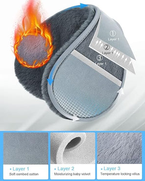 MUSICOZY Bluetooth Earmuff Headphones