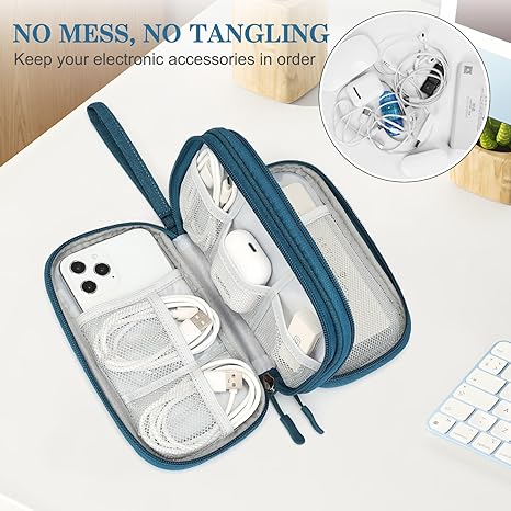 FYY Compact Travel Electronic Organizer