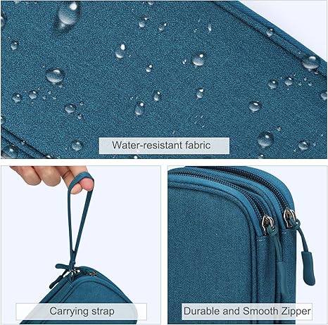 FYY Compact Travel Electronic Organizer