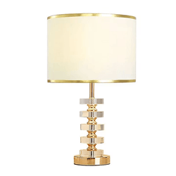 Luxury Crystal Pillar Table Lamp