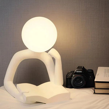AWNR Abstract Thinker Statue Night Light