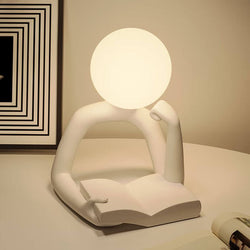 AWNR Abstract Thinker Statue Night Light