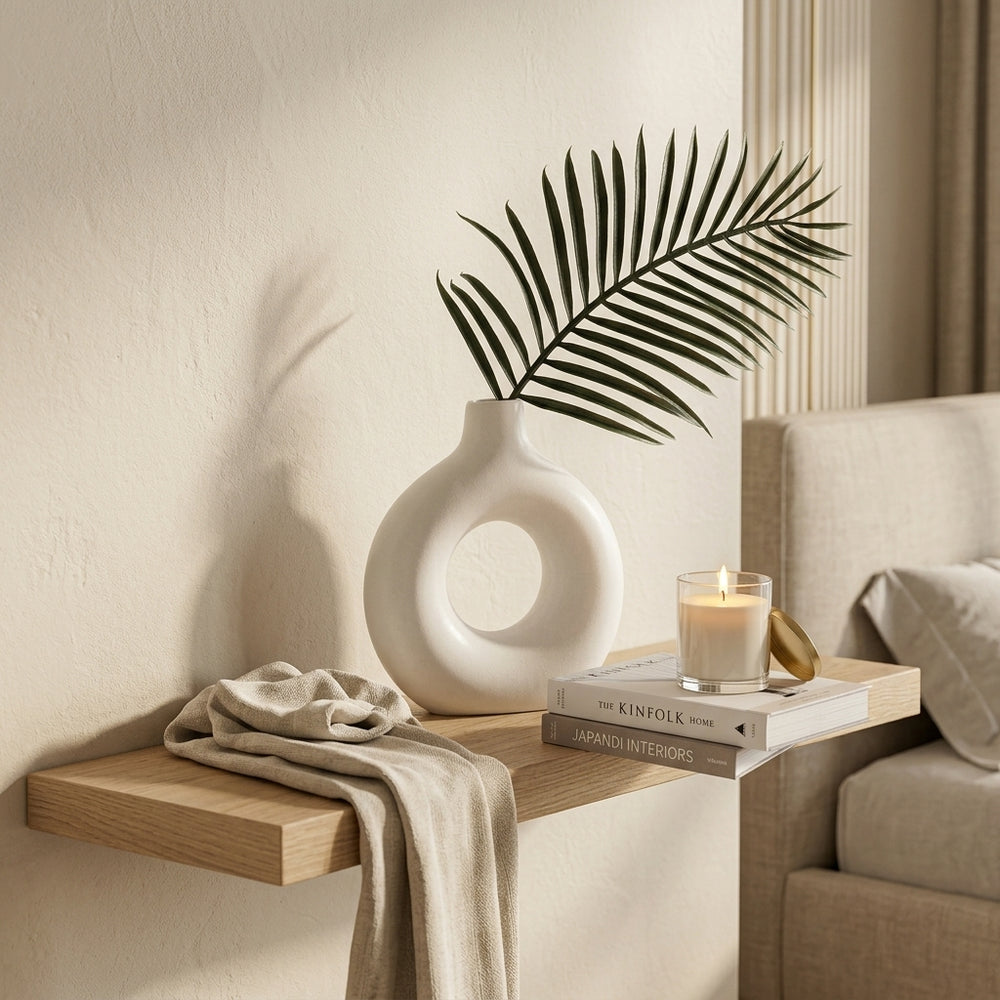 Nordic Ceramic Vase – Minimal Luxury Home Decor