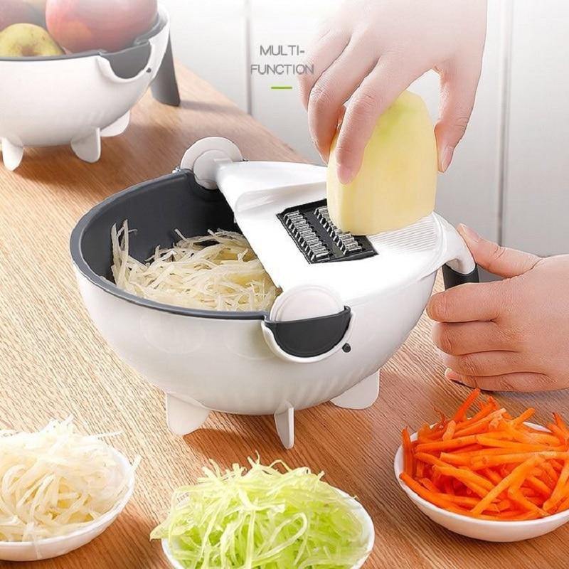 9-in-1 Multifunction Vegetable Cutter & Slicer