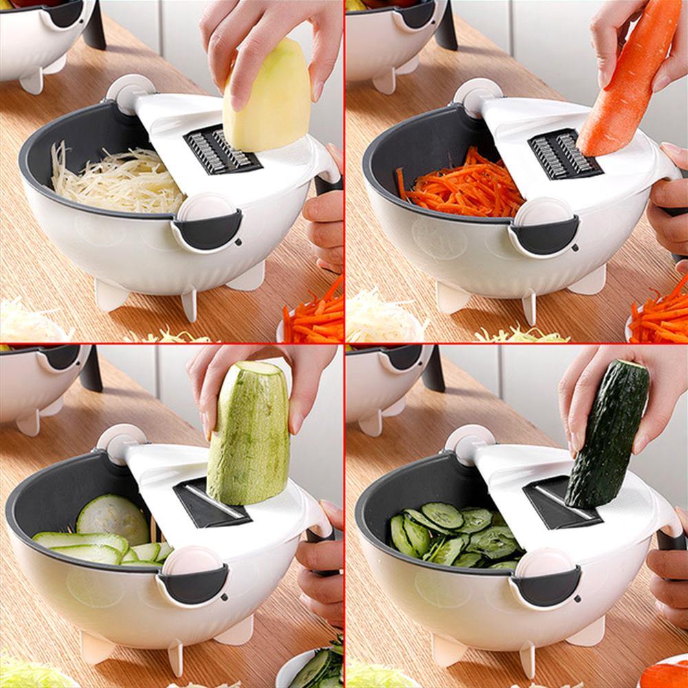 9-in-1 Multifunction Vegetable Cutter & Slicer